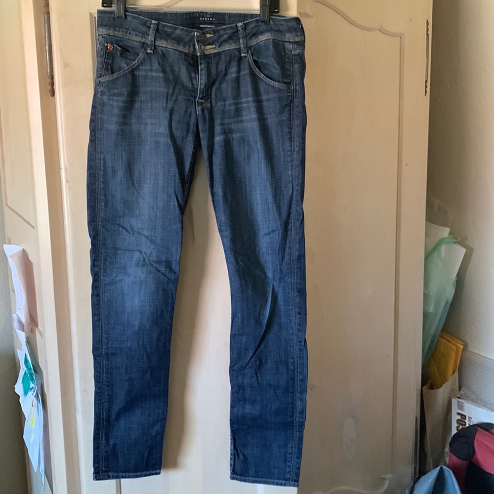 Hudson slim leg jeans, size 30
